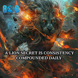 Unlock unstoppable growth with our Consistency Compounded Daily Canvas, a bold statement piece that reminds you success is built one day at a time. This Motivational Consistency Quote Canvas and premium Daily Discipline Canvas Prints inspire perseverance in every space. Featuring the empowering Lion Secret Consistency Canvas, our Consistency Compounded Daily Canvas Decor fuels focus, grit, and daily momentum. Shop now and elevate your journey!