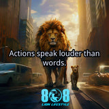 The Actions Speak Car Magnet reminds you that real results come from doing, not saying. This Actions over words car magnet reinforces accountability, while the Lead by action vehicle magnet keeps integrity visible every day. Designed as a Results driven mindset car magnet, it delivers a bold Do more talk less magnet message for disciplined action. Add to cart now and let your actions speak.