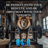 Push forward with discipline in our Patient & Impatient T-Shirt, a bold reminder to trust the process. This empowering Be Patient With Results Shirt teaches growth takes time, while the Impatient With Effort Tee fuels relentless drive. Perfect as a Motivational Patience Quote T-Shirt or everyday Success Takes Patience Shirt, it inspires action and perseverance. Shop now—wear the mindset that builds lasting success!