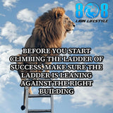 Reach higher with the Ladder Of Success T-Shirt, designed for dreamers who climb with purpose. This success mindset motivational shirt inspires clarity, while the career growth quote tee keeps your goals aligned. Perfect as an entrepreneur mindset shirt or daily wisdom for success apparel tee, it fuels ambition and wise choices. Step up with vision—Add to Cart today!