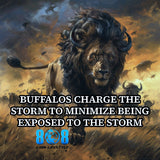 Confront challenges with power using the Buffalo's Storm Charge Car Magnet, built for those who move forward when others retreat. This Charge the storm motivation car magnet embodies resilience as a Face adversity head on vehicle magnet. Designed with Courage under pressure car magnet energy and a Storm mindset success magnet message, it turns every drive into a declaration of strength. Add to cart