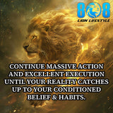 Push forward with our Continue Action Canvas, a bold reminder that persistence turns belief into reality. Fuel determination with a Take Massive Action Canvas Print, or energize your environment through Massive Action Motivational Canvas Art. Stay inspired daily with an Inspirational Action Canvas Print, and crush limits with an Execution Over Excuses Canvas Print. Success rewards the relentless—Add to cart today!