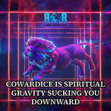 Rise higher by choosing strength with the What Is Cowardice Car Magnet, a bold reminder to reject fear’s pull. This Courage versus fear mindset car magnet empowers action as a Rise above fear vehicle magnet. Designed to inspire Spiritual strength motivation car magnet resolve and Break fear habits success magnet discipline, it keeps you moving upward with purpose and conviction every day. Add to cart