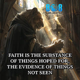 The What Is Faith Sticker boldly declares truth that fuels belief and action. Featuring the powerful Hebrews 11:1 Bible verse sticker message, this Faith is the substance quote sticker anchors hope in every season. Elevate your space with a meaningful Christian scripture motivational decal and inspiring Evidence of things not seen sticker. Strengthen your faith daily. Add to cart now.