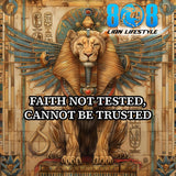 The Testing Of Faith Sticker is a bold reminder that strength is revealed under pressure. This powerful Faith through trials motivational sticker and striking Refined by fire inspirational decal inspire resilience when challenges arise. Let the Trust proven in adversity sticker and Spiritual endurance quote sticker anchor your mindset daily. Stand firm, grow stronger, and lead with belief. Add to cart now.