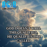 Answer your purpose with the God’s Calling T-Shirt, a bold reminder that strength comes from Him. This He Qualifies The Called Christian Tee inspires faith beyond limits. Wear the Inspirational Bible Verse Calling T Shirt daily, or share encouragement with a Faith and Purpose Christian Graphic Shirt. Perfect as a Religious Gift God’s Calling Quote T Shirt. Step into your calling—Add to cart today!