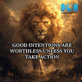Turn purpose into progress with the Intentions With Actions Car Magnet, a daily reminder that movement creates results. This Good intentions require action car magnet shifts mindset from wishing to doing. Designed as an Action over intention motivational car magnet, it reinforces focus through an Execute your intentions vehicle magnet and proves that Results come from action inspirational car magnet living—Add to cart.