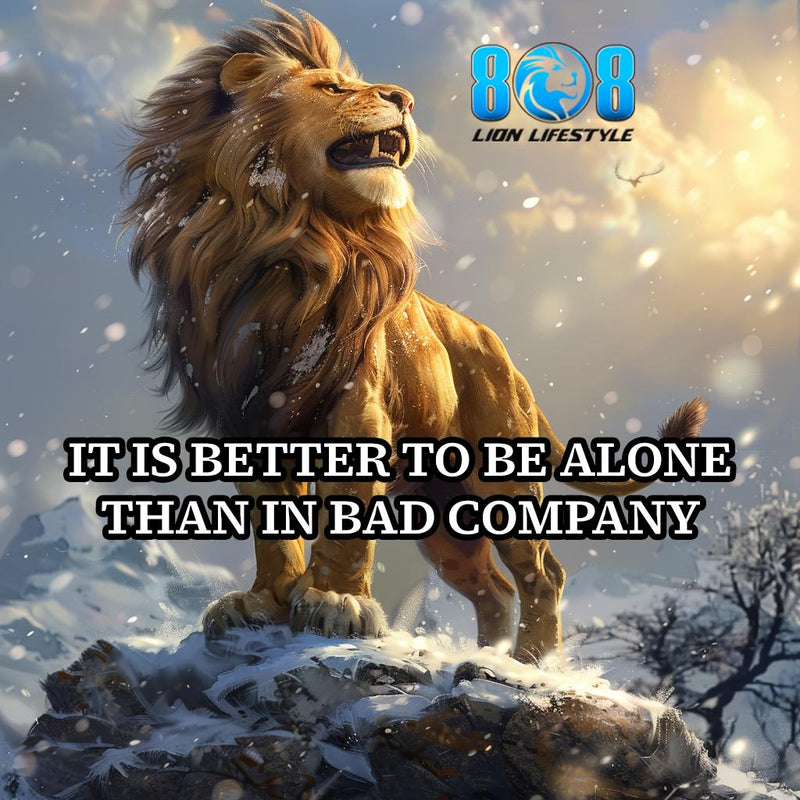 Surround yourself with wisdom and strength with our Avoid Bad Company Canvas, a timeless reminder that the people around you shape your destiny. This inspiring artwork blends elegance with life-changing truth, making it perfect for your home, office, or personal space. Whether you’re looking for an Avoid Bad Company design for sale, a powerful Avoid Bad Company lesson for sale, or motivational Avoid Bad Company wall art for sale. Featuring the classic better to be alone quote for guidance 


