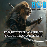 Take control of your results with the No Excuse Car Magnet, a bold reminder that progress begins with ownership. This zero excuses mindset car magnet reinforces discipline, while the personal responsibility motivational car magnet sharpens focus. Designed as an ownership over excuses vehicle magnet, it keeps standards high and proves that accountability builds success car magnet energy on every drive—Add to cart now.