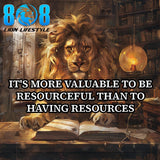 Showcase resilience and creativity with our Be Resourceful T-Shirt, designed to remind you that resourcefulness is the key to success. This empowering piece of Be Resourceful clothing for sale blends comfort with motivation, making it more than just apparel—it’s a mindset you can wear. Featuring a bold Be Resourceful T-Shirt quote for sale, along with inspiring Resourceful T-Shirt quote for sale and Resourcefulness T-Shirt quote for sale, this shirt fuels determination daily. Shop now and wear your power