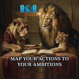 Turn intention into results with the Map Your Actions Car Magnet, a daily reminder that ambition needs alignment. This align actions with goals car magnet sharpens focus, while the turn ambition into execution vehicle magnet drives momentum. Designed as an action aligned success mindset car magnet, it reinforces clarity through strategic action planning motivational car magnet discipline—Add to cart now.