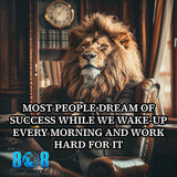 Stop wishing and start building with the Dream Of Success Car Magnet, a daily reminder that winners work. This wake up and work mindset car magnet ignites discipline, while the success requires daily effort vehicle magnet keeps standards high. Designed as a hustle beats wishing motivational car magnet, it reinforces relentless focus with a work ethic over dreams car magnet mentality—Add to cart now.