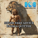 Transform your mindset with our Quitter Advice Canvas, the ultimate Motivational Quote Canvas Wall Art for achievers. Featuring bold design and empowering words, this Never Give Up Inspirational Canvas Print fuels ambition daily. Elevate your space with Success and Determination Canvas Art, crafted to keep you focused. Add powerful energy with Perseverance Motivational Wall Decor and conquer every challenge. Order now—click Add to Cart today!
