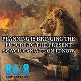 The What Is Planning Sticker is your daily reminder that preparation creates power. Featuring the bold Planning brings the future to the present quote sticker message, it sharpens execution. This Act now prepare ahead motivational sticker doubles as a Strategic planning mindset inspirational sticker and Future focused action reminder sticker for disciplined success. Add to cart now and plan with purpose today.