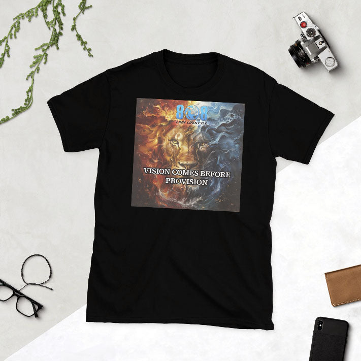 Empower your path with the Provision T-Shirt, a bold reminder that vision always leads the way. Wear inspiration daily with the Vision Before Provision Motivational Shirt, crafted for dreamers and doers. Elevate faith and style in the Faith And Vision Quote Tee or a Purpose Driven Lifestyle T-Shirt. A true Success Through Faith Inspirational Shirt awaits—Add to cart now!