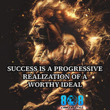 The Progressive Realization Car Magnet reminds you that success is built step by step. This Success is a worthy ideal car magnet reframes the journey, while the Daily progress defines success vehicle magnet keeps momentum alive. Designed as a Consistent growth motivation car magnet, it anchors a Purpose driven success reminder magnet on every drive—commit daily, honor the process, and Add to cart now.