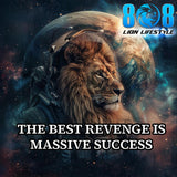 The Best Revenge Car Magnet is a daily reminder that success is the loudest response. This Massive success motivation car magnet fuels focus, while the Win through success vehicle magnet reinforces discipline. Designed to Let success speak reminder magnet, it sharpens the Outwork the doubters mindset car magnet on every drive—stay locked in, rise higher, and Add to cart now.