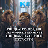 Success expands with the strength of your circle. The Network Determines Networth Sticker reminds you that relationships drive results. This Your network is your net worth quote sticker reinforces influence, while the Build powerful connections motivational sticker fuels ambition. Stay growth-focused with the Success through networking decal and the Wealth building mindset reminder sticker — add to cart now and elevate your circle today.