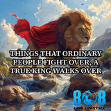 Rule with calm authority in the Walk Of A King T-Shirt, a bold reminder that true power rises above conflict. Inspire greatness in the True King Motivational Shirt and lead with dignity wearing the Royal Leadership Quote Tee. Showcase resilience in the Strength And Wisdom Lifestyle T-Shirt and elevate presence with the Confidence Of A King Inspirational Shirt. Walk like royalty—Add to cart today!