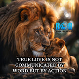 Celebrate the power of action with the True Love Communication Canvas, a timeless reminder that real love is shown, not spoken. Inspire devotion with Love in Action Motivational Wall Art and meaning through a Show Love Not Words Inspirational Canvas Print. Perfect as Actions Speak Love Motivational Canvas Décor or an Expression of Love Quote Wall Canvas. Add to cart today and show love boldly!
