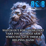 Kindness needs wisdom. The Warning To Helping Hands Sticker reminds you to give without losing yourself. This Don’t let people take advantage quote sticker reinforces strength, while the Healthy boundaries motivational sticker protects your peace. Stay empowered with the Protect your generosity decal and the Know your limits mindset sticker — add to cart now and guard your giving today.