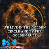 Make your values visible with the powerful We Live Sticker, inspired by the Golden Circle and the Golden Rule. This Golden Rule quote sticker is a bold Lead by example motivational sticker designed for leaders who act with integrity. Display this Values driven mindset decal and Ethical leadership inspirational sticker as your daily standard. Lead with principle and purpose—Add to cart now.