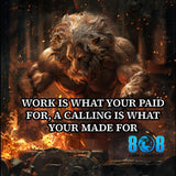 Work vs Calling Car Magnet challenges you to think deeper about why you work. This Paid work versus life calling car magnet reinforces clarity as a Purpose over paycheck mindset vehicle magnet. Stay aligned with meaning using a Discover your calling daily reminder car magnet that redirects focus. Designed as a Meaningful career motivation car magnet, it inspires purpose-driven decisions beyond a paycheck. Add to cart.