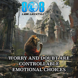 Emotional Choices Car Magnet reminds you that peace is a decision. This Control worry and doubt mindset car magnet builds strength as an Emotional discipline daily reminder vehicle magnet. Stay steady with a Master your emotions motivational car magnet that restores clarity under pressure. Designed as a Choose calm over fear inspiration magnet, it empowers you to respond with confidence, control, and inner balance every single day. Add to cart.
