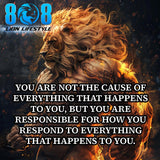 Responsibility To Life Car Magnet reinforces the power you always have—your response. This You control your response mindset car magnet builds strength as a Personal accountability daily reminder vehicle magnet. Choose wisdom over impulse with a Response over reaction motivation car magnet that sharpens character. Designed as an Ownership creates growth inspirational magnet, it keeps you grounded, empowered, and moving forward no matter the circumstances. Add to cart.