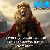Lead with humility and strength in our Worthy Leader T-Shirt, crafted to inspire service-driven leadership. This bold Servant Leadership Shirt is more than apparel—it’s a statement of purpose. Remind the world that greatness lies in serving others with the Leader Who Serves Tee, designed for visionaries and changemakers. Share timeless wisdom through our Inspirational Leadership Quote T-Shirt, or make an impact with the True Leader Serves Not Dominates Shirt. Wear your values with pride.