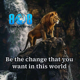 Step into purpose with the Be The Change Sticker, a bold reminder that transformation begins with you. This Change the world inspirational sticker fuels leadership daily, while the Lead by example motivational sticker reinforces action. Designed as a Personal responsibility quote sticker and Impact driven mindset decal, it turns vision into movement. Make your mark—Add to cart now.