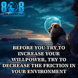 Build better habits effortlessly with the Decrease Friction Car Magnet, a daily reminder that success starts with smart design. This Habit optimization vehicle magnet reinforces focus through its Environment design motivation car magnet message. Created as a Reduce resistance success car magnet and Smart systems over willpower magnet, it helps you win before effort begins. Add to cart