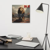 Flawless Action Art Canvas