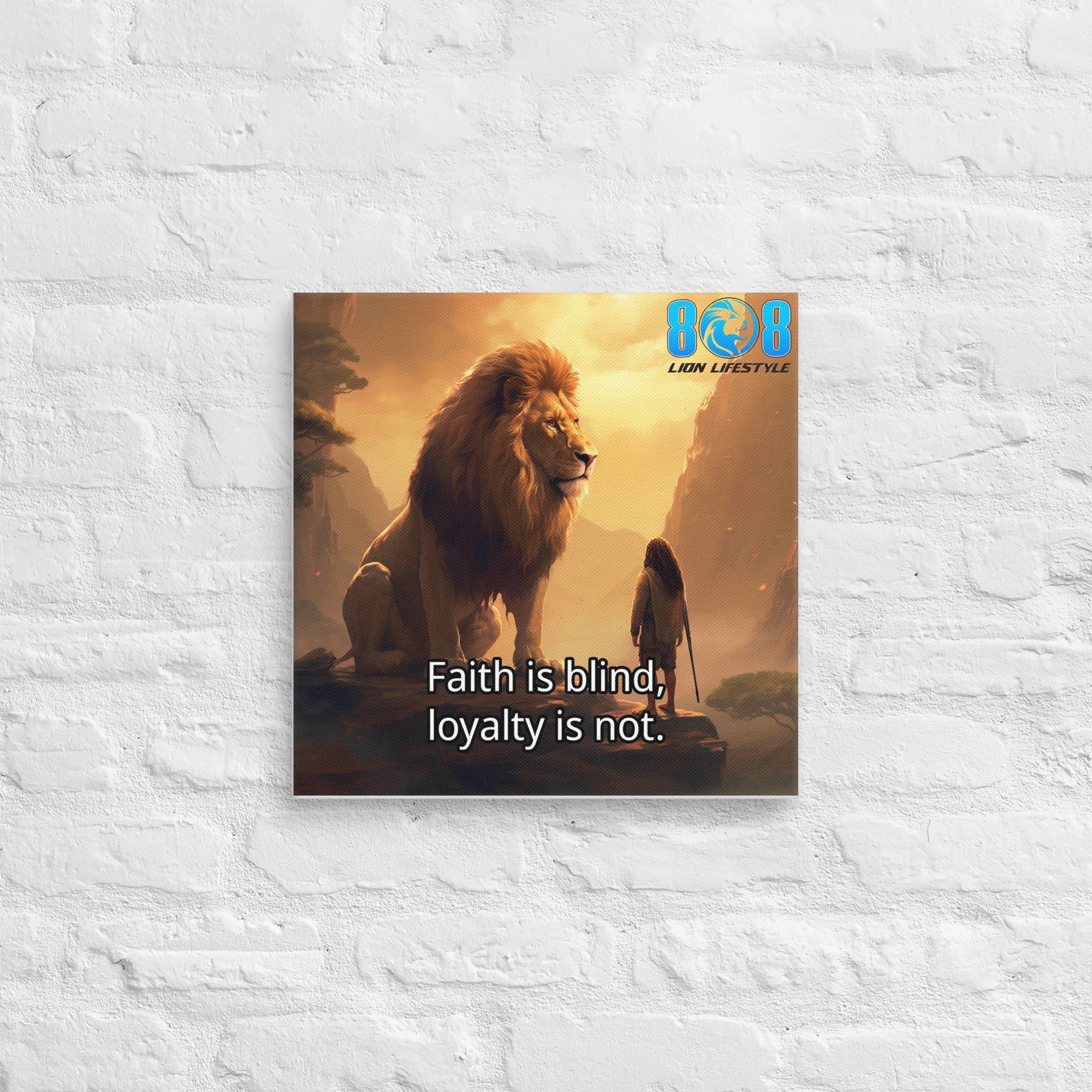 Elevate your space with our Faith & Loyalty Canvas, a timeless reminder of values that endure. Designed as premium Faith & Loyalty Canvas Wall Art, this piece inspires strength and devotion. Featuring an Inspirational Faith and Loyalty Quote Canvas design, each Christian Faith & Loyalty Canvas Print radiates integrity. Perfect as a Loyalty and Trust Motivational Canvas Art gift. Add to cart today!