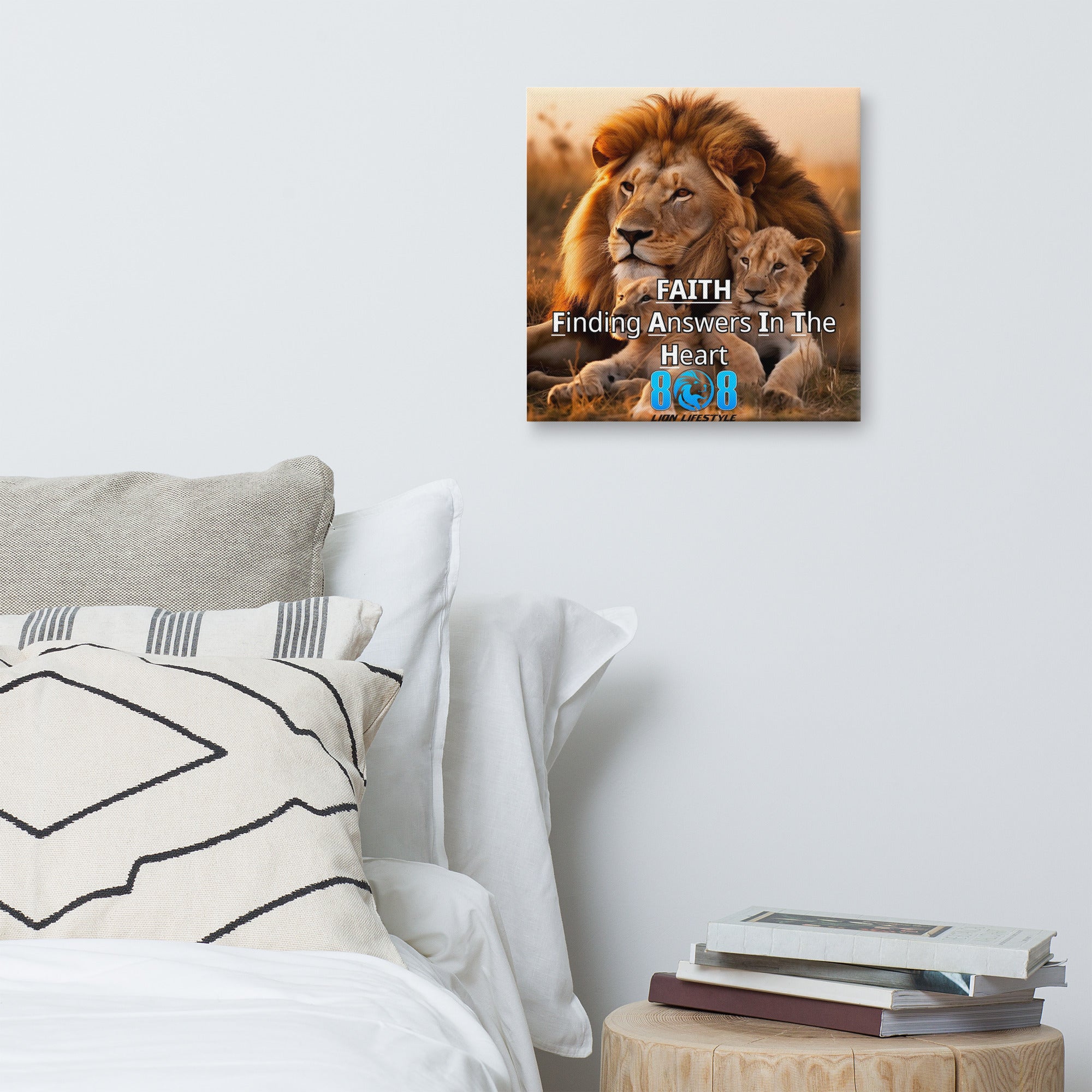 Strengthen your spirit with the FAITH Canvas, a timeless reminder that true guidance comes from within. Embrace divine wisdom through the Finding Answers In The Heart Canvas Art and uplift your soul with the Faith and Inspiration Motivational Canvas. Let the Christian Faith Quote Canvas Print and Strength Through Faith Wall Art inspire daily trust. Walk boldly in faith—Add to cart today!