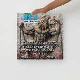 Unlock your highest potential with the Demand More Canvas, a bold reminder to rise above limitations. This Push Beyond Limits Motivational Quote Canvas Wall Art inspires relentless progress. Elevate ambition with a Strive for Greatness Inspirational Canvas Print, strengthen resolve through Personal Growth and Discipline Motivational Canvas Decor, and showcase grit with High Standards and Excellence Motivational Canvas Wall Art. Reach higher—Add to cart today!
