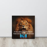 Humility Comes Wisdom Art Canvas
