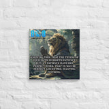 Elevate your spirit with the Worketh Patience Canvas, a timeless reminder that trials produce strength. This Faith and Patience Inspirational Canvas Wall Art empowers endurance, while the Perfect Work Christian Motivational Canvas Print brings daily encouragement. Featuring Bible Verse Patience and Perseverance Canvas Art and Spiritual Growth and Strength Scripture Canvas, it inspires lasting faith. Add to cart today!
