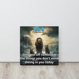 Bliss Formula Motivational Canvas

