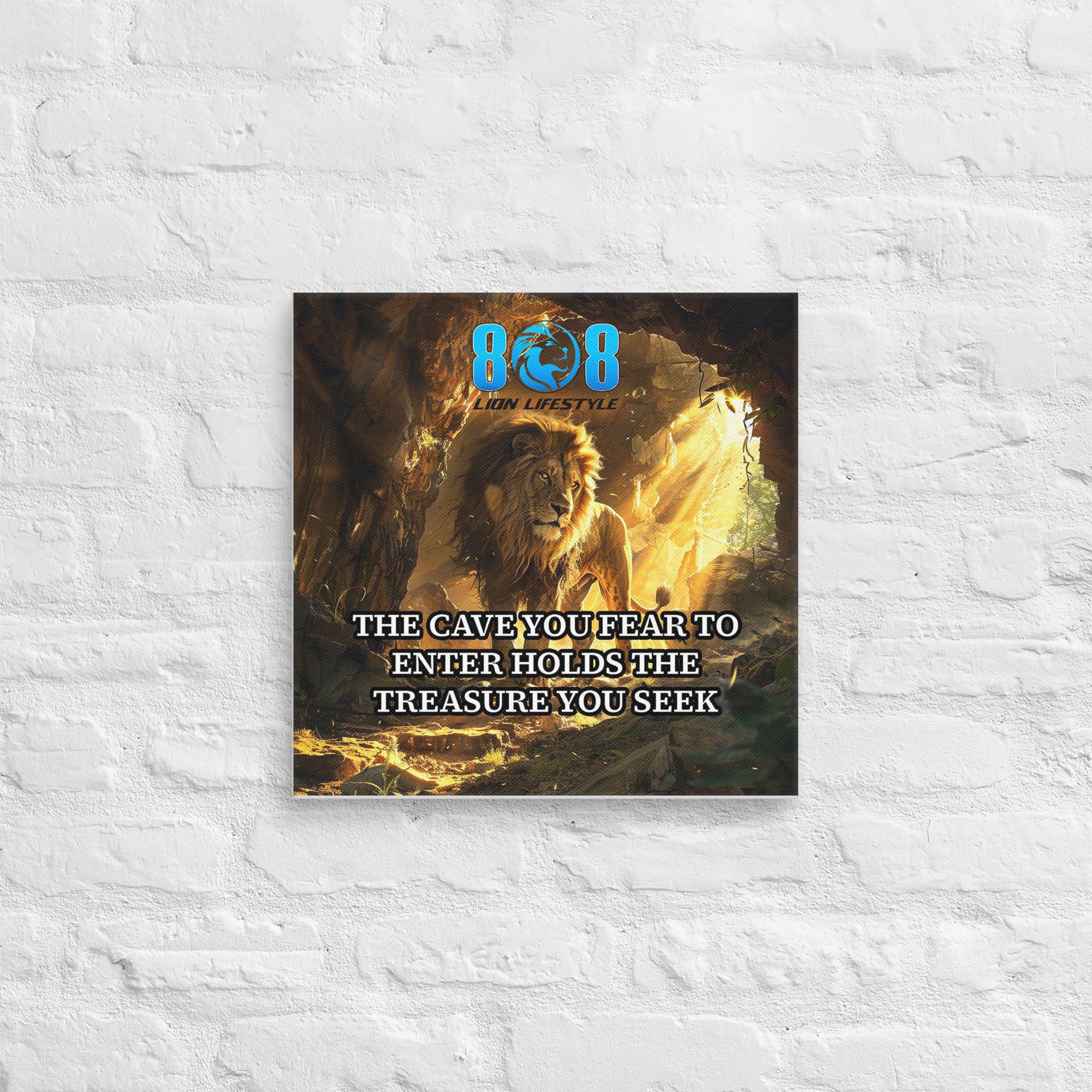 Unlock courage with The Cave Canvas, a bold reminder that treasures await beyond fear. Transform your space with The Cave You Fear to Enter Motivational Wall Art, embrace growth through the Treasure You Seek Inspirational Quote Canvas Print, and fuel resilience with the Overcoming Fear Success Canvas Wall Decor and Face Your Fears Motivational Quote Canvas. Add to cart today and step boldly toward your destiny!