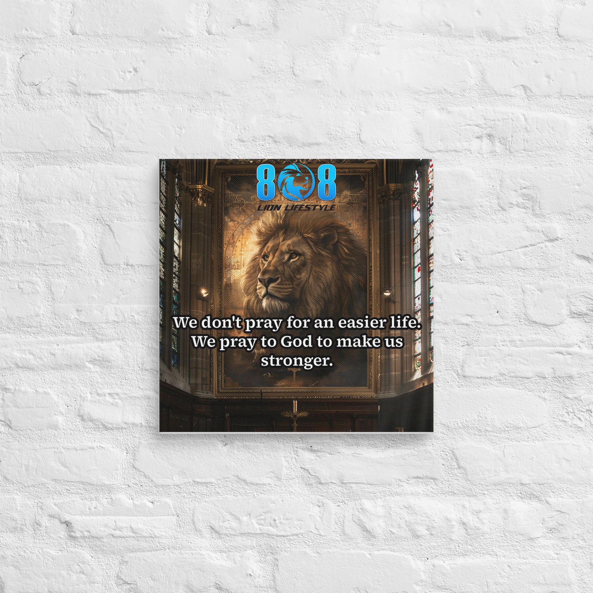 Empower your spirit with the Pray For Strength Canvas, a daily reminder to seek God’s power in every challenge. This Faith And Strength Motivational Wall Art inspires resilience, while the God Gives Strength Inspirational Canvas Print uplifts your heart. Deepen devotion with the Prayer And Power Quote Canvas Decor and grow courage through Christian Strength Motivational Canvas Wall Art. Strengthen your faith today—add to cart now!
