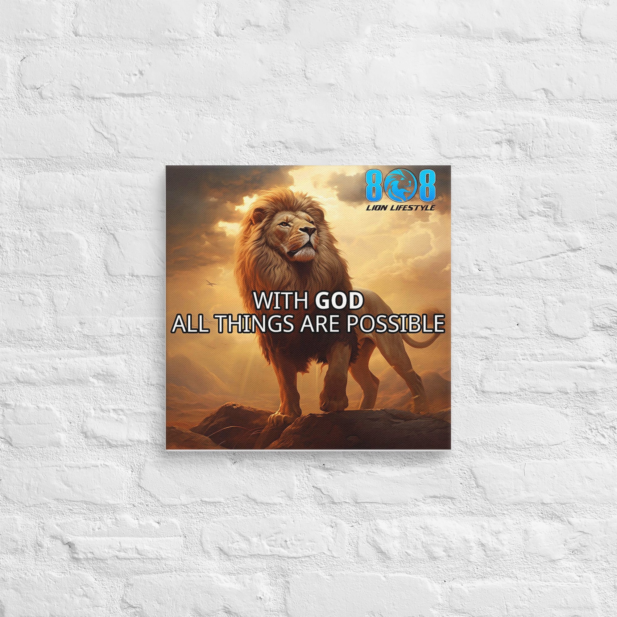 Transform your home with the power of faith through our Christian Scripture Canvas Art, designed to inspire daily strength. Each piece of Bible Verse Canvas Wall Art beautifully displays God’s promises, reminding you that nothing is beyond His reach. Featuring the uplifting With God All Things Are Possible Canvas Art, our collection of Large Scripture Wall Art Canvas brings scripture to life in stunning detail. Shop now and embrace timeless inspiration with premium Christian Scripture Canvas Art