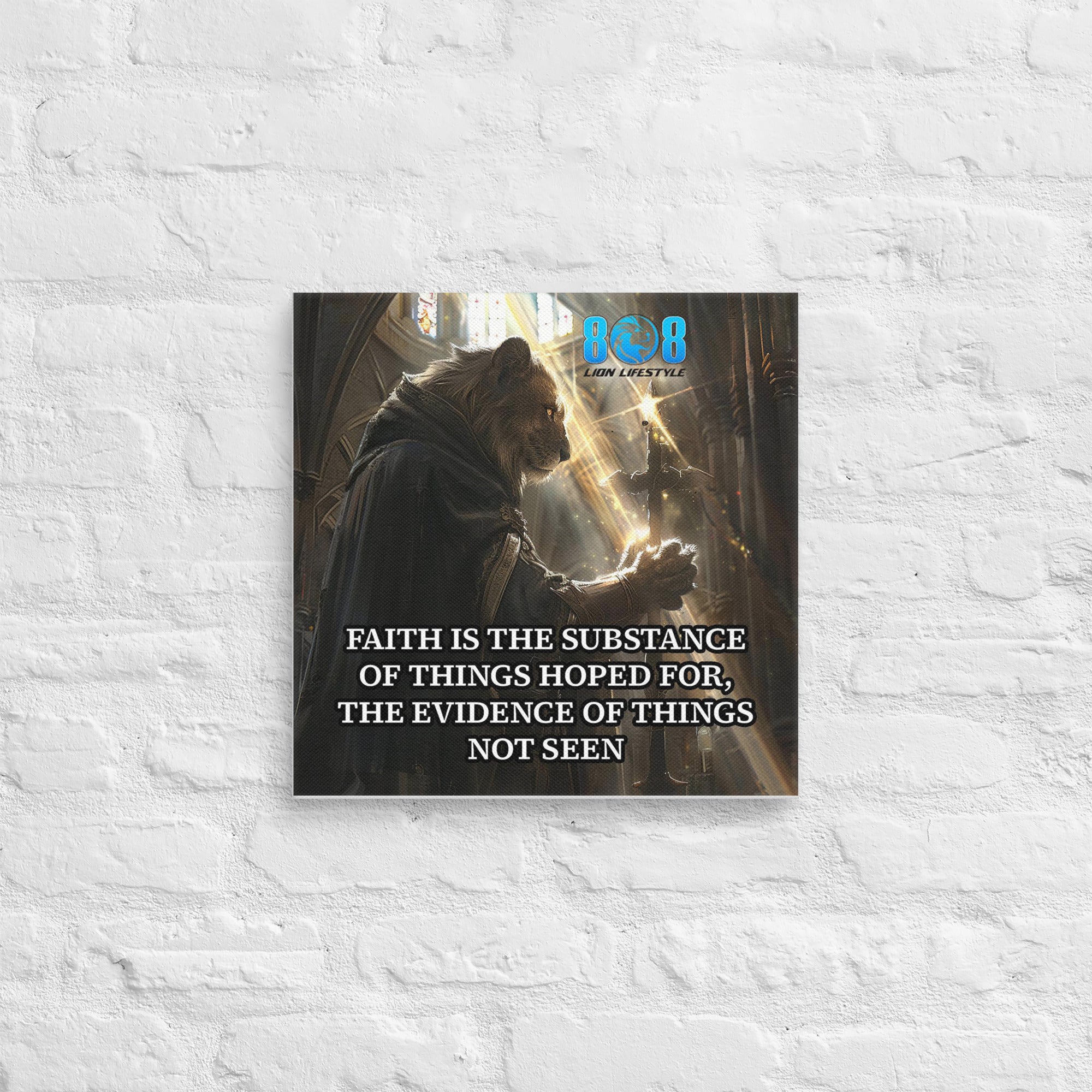 Embrace timeless truth with our What Is Faith Canvas, inspired by Hebrews 11:1. This elegant What Is Faith Scripture Canvas Wall Art uplifts your spirit daily. Featuring a bold Bible Verse Faith Quote Canvas Print, each piece radiates hope. Perfect as Christian What Is Faith Canvas Decor, it shines as a Hebrews 11:1 Faith Motivational Canvas Art gift. Add to cart today!