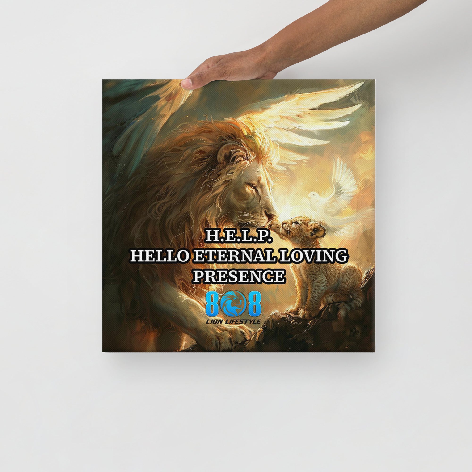 Embrace divine presence with the HELP Canvas, a powerful reminder of Hello Eternal Loving Presence Christian Canvas Wall Art. This Spiritual Inspiration HELP Quote Canvas Print radiates peace and comfort, guiding hearts with faith. Elevate your home with Faith and Love Motivational HELP Canvas Decor and share the message through Christian Acronym Inspirational HELP Canvas Wall Art. Bring light into your space—Add to cart today!