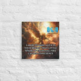 Ignite your soul with the Conscience Canvas, a timeless piece that awakens clarity and truth. This Spark of Conscience Inspirational Canvas Wall Art fuels self-awareness, while the Celestial Fire Motivational Canvas Print reminds you of your inner strength. Featuring Inner Voice and Integrity Quote Canvas Art and Moral Compass and Conscience Wall Decor, it uplifts every space. Add to cart today!