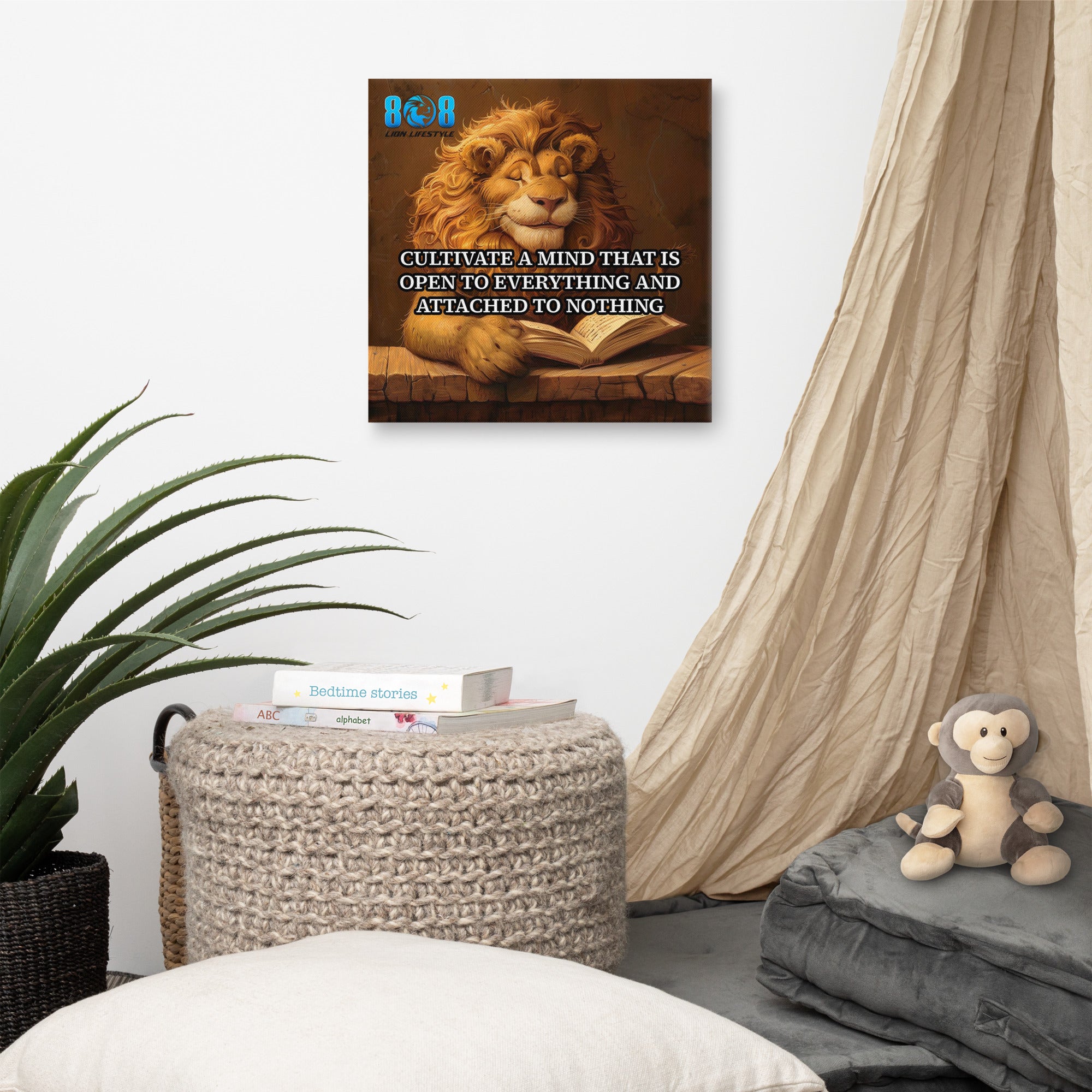 Expand your perspective with our Open & Unattached Canvas, a daily reminder to live free of limits and attachments. Spark curiosity with an Open Mind Canvas Print, or inspire balance through Mind Open Wall Art that uplifts any room. Foster wisdom with Cultivate an Open Mind Canvas Art, and reflect serenity with a Detachment Quote Canvas Print. Live with clarity—Add to cart today!