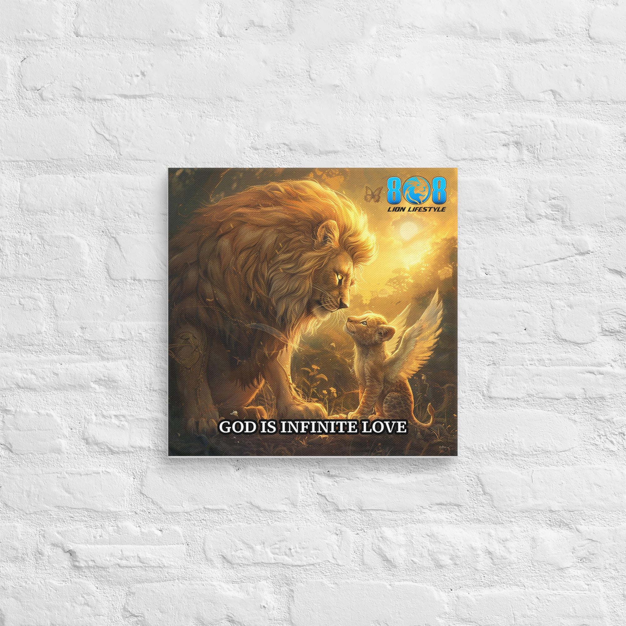 God Love Art Canvas

