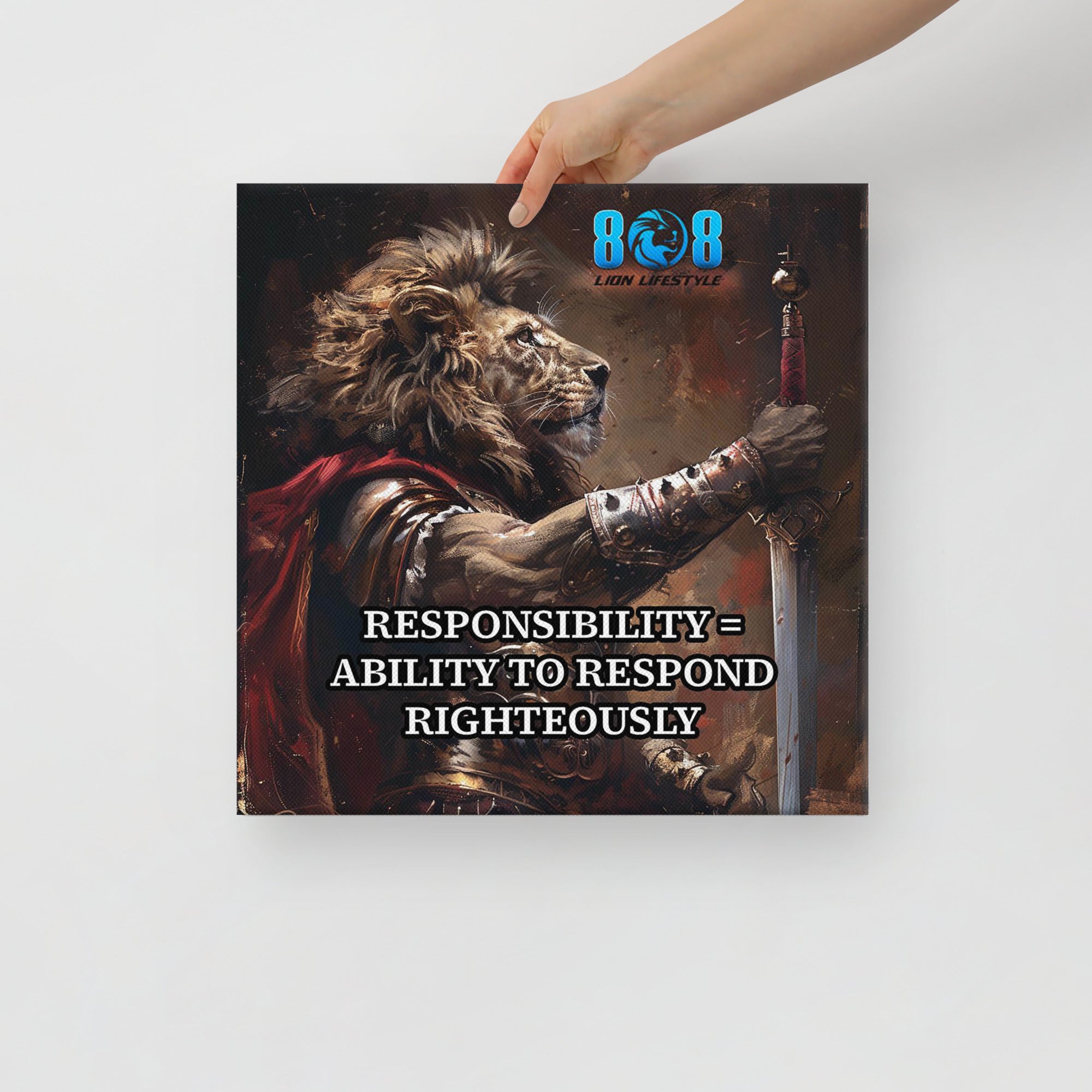 Elevate your values with the Responsibility Canvas, a timeless reminder that true power is in righteous action. Inspire teams with a Leadership and Responsibility Motivational Canvas Wall Art, reinforce trust through an Accountability and Integrity Inspirational Canvas Print, and highlight strength with a Take Ownership Success Quote Canvas Decor. Showcase honor daily with a Duty and Character Motivational Canvas Art. Lead by example—add to cart today!