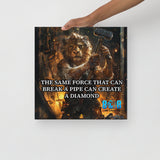 Stand tall under pressure with the Don’t Break Canvas, a powerful reminder that strength is forged in challenge. The Pressure Creates Diamonds Motivational Canvas Wall Art fuels determination, while the Strength Under Pressure Inspirational Quote Canvas Print inspires perseverance. With Resilience And Growth Motivational Canvas Decor and Power Through Struggles Inspirational Wall Canvas, transform adversity into greatness. Empower your space and spirit—Add to cart today.
