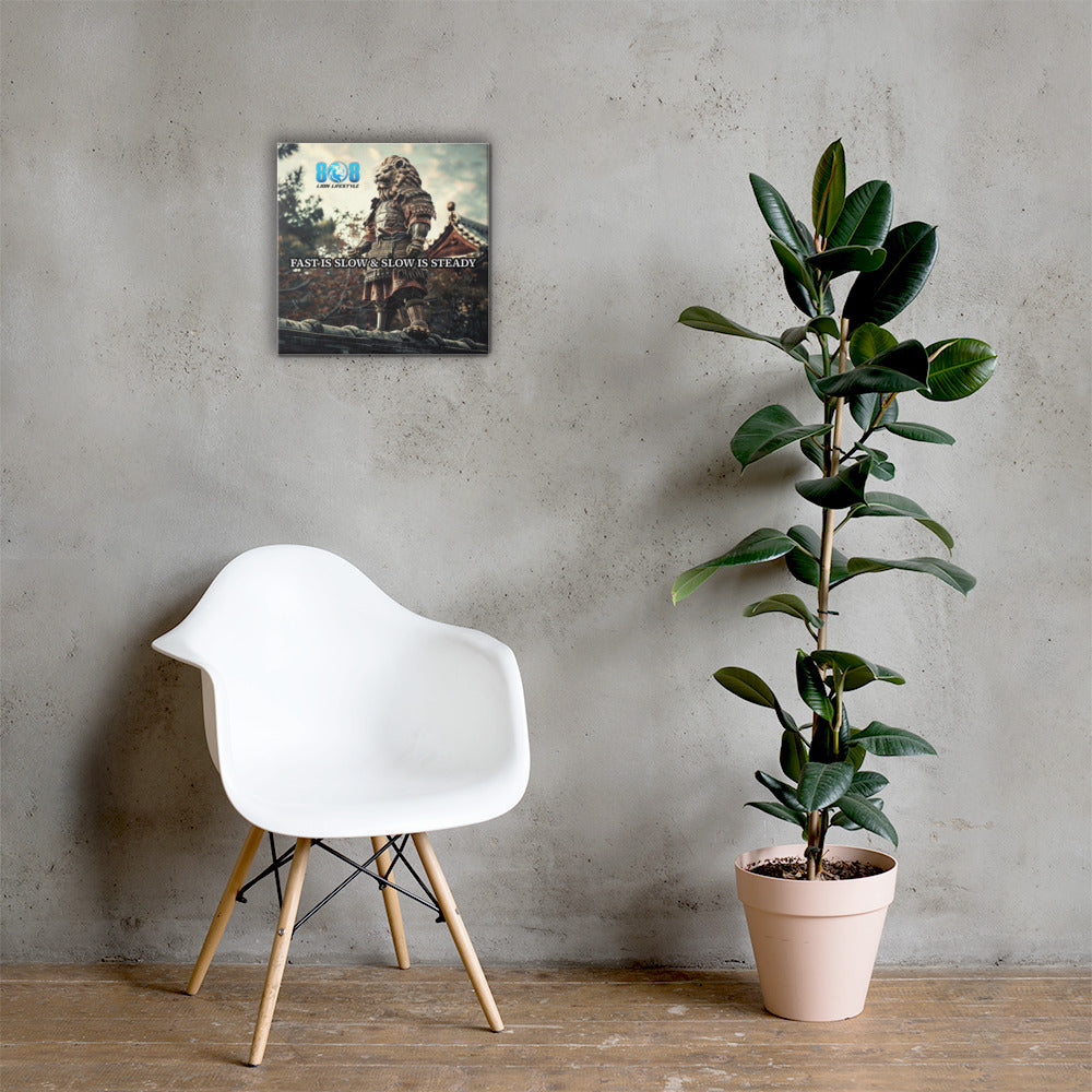Stay grounded with the Slow & Steady Canvas, a timeless reminder that progress comes through patience. This powerful Slow & Steady Motivational Canvas Wall Art encourages resilience every day. Featuring an Inspirational Slow & Steady Canvas Quote Print, it uplifts your journey. Perfect as Slow & Steady Wins the Race Canvas Decor or Patience and Persistence Canvas Wall Art. Add to cart today!